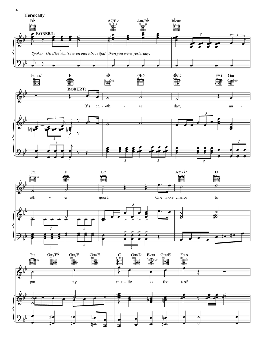 Fairytale Life (After The Spell) (from Disenchanted) Piano, Vocal, Guitar scores gallery preview page 4