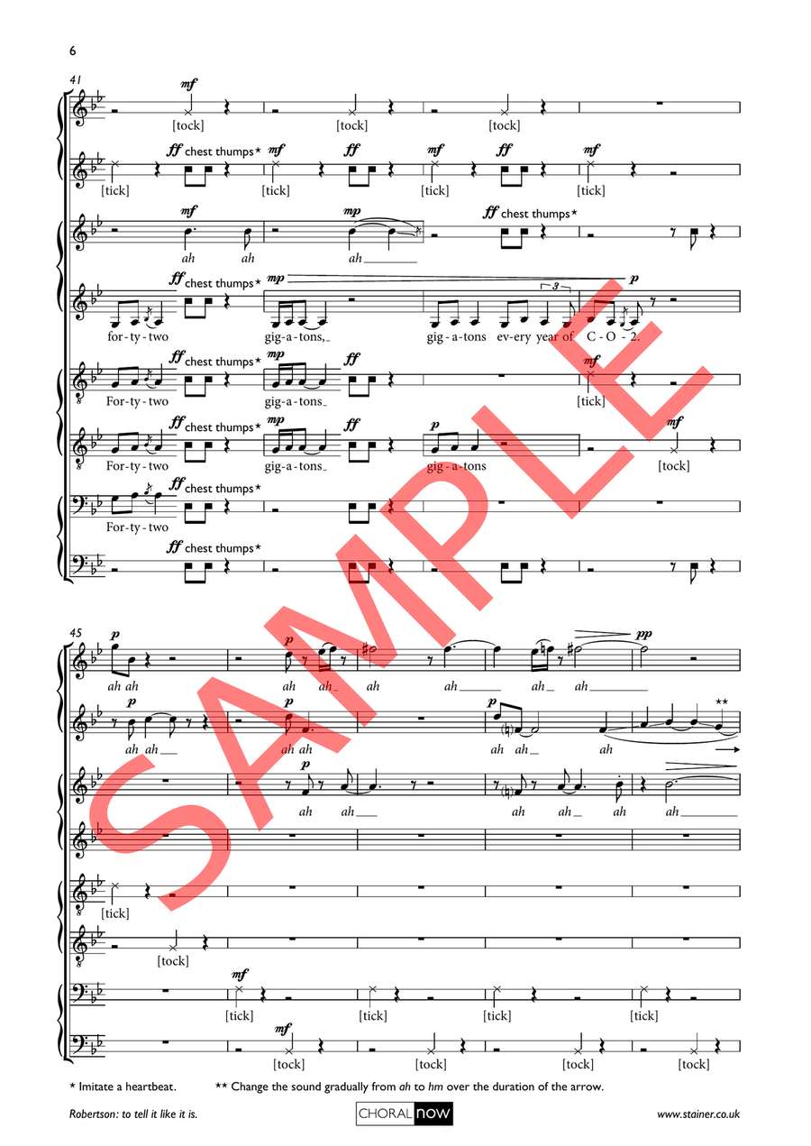to tell it like it is. 4-Part scores gallery preview page 7
