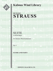 Suite in B flat for 13 Wind Instruments, Op. 4 mini preview