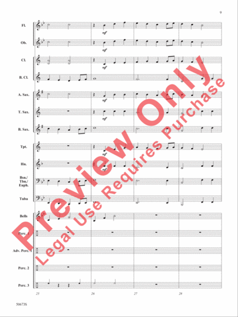 Piñata! Piñata! Concert Band scores gallery preview page 10