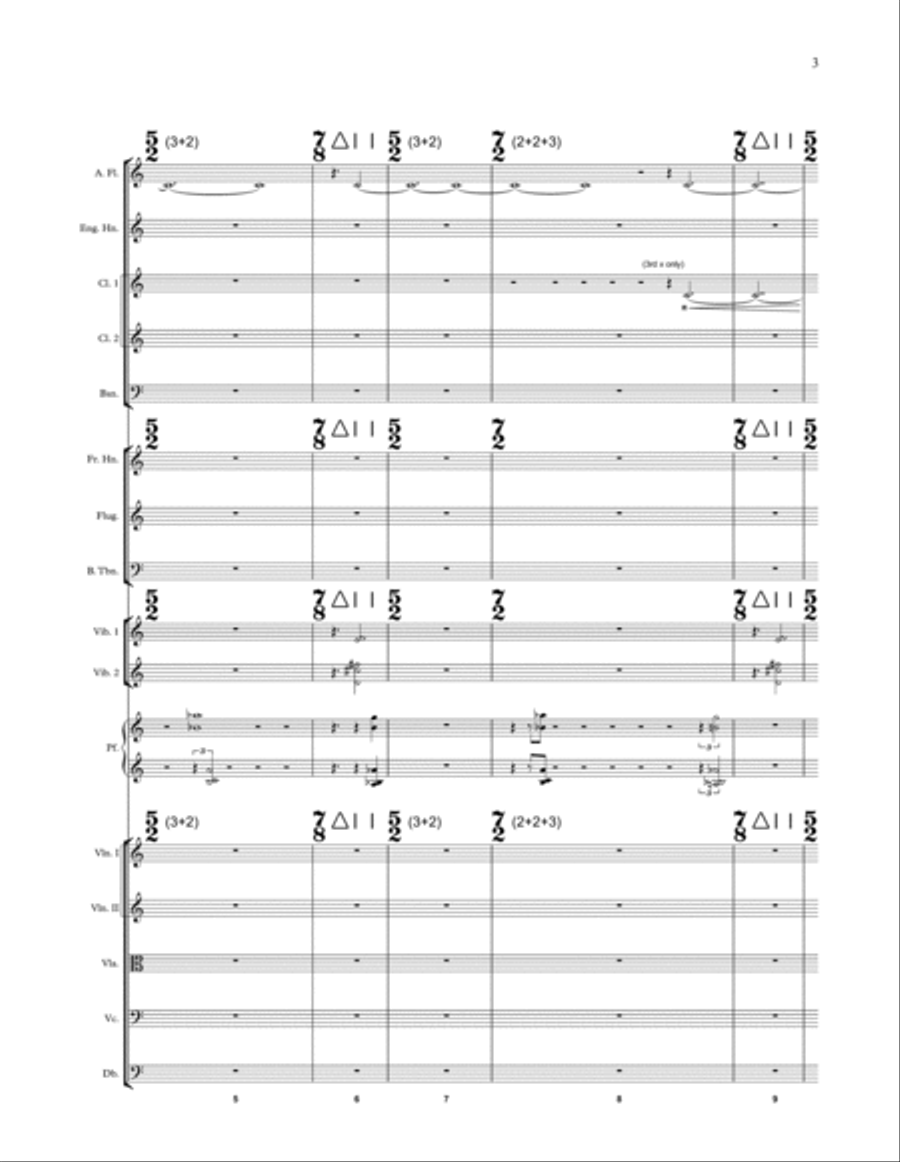 For George Lewis Chamber Orchestra scores gallery preview page 3