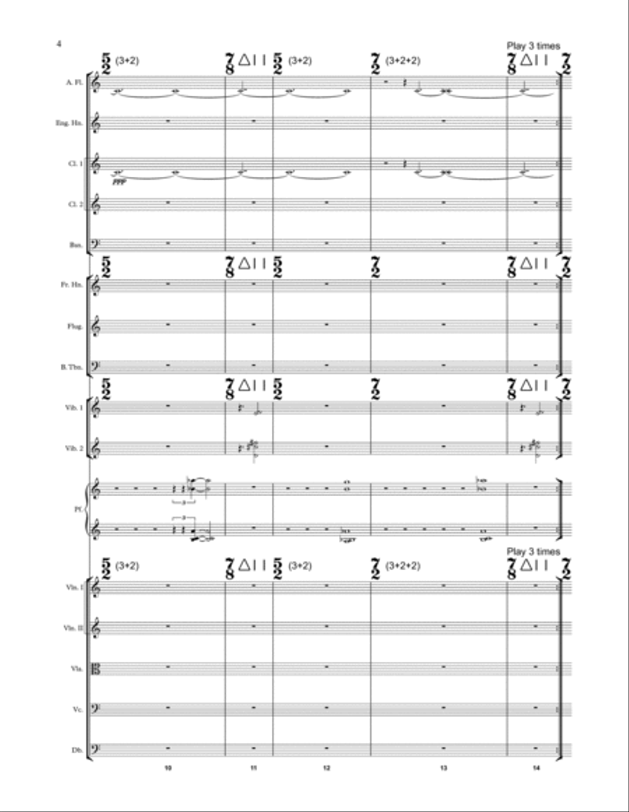 For George Lewis Chamber Orchestra scores gallery preview page 4