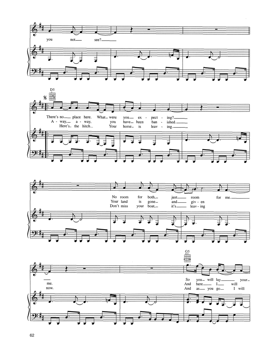 Don't Drink The Water Don't Drink The Water Piano, Vocal, Guitar scores gallery preview page 2