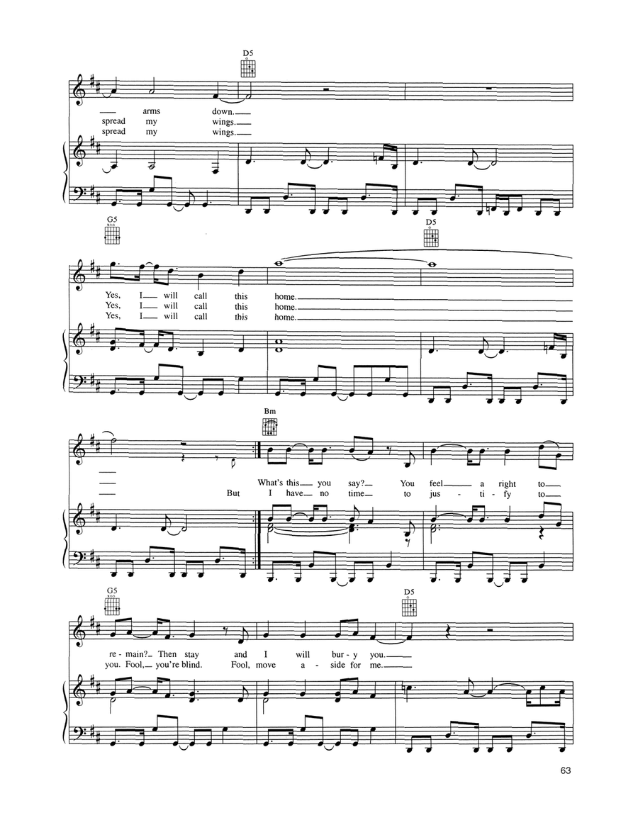 Don't Drink The Water Don't Drink The Water Piano, Vocal, Guitar scores gallery preview page 3