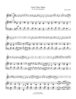 I Saw Three Ships theme and variations for Alto Saxophone
