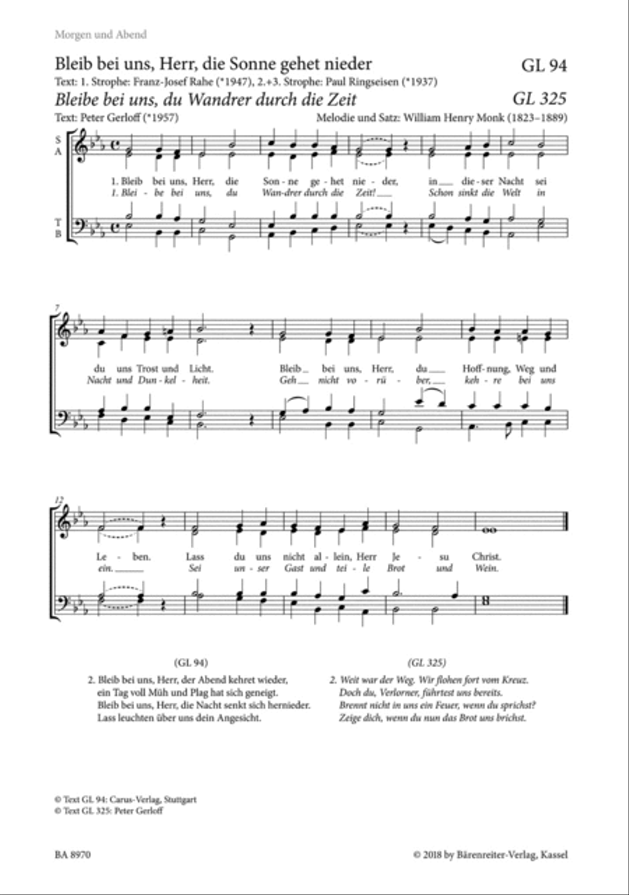 Fuldaer Chorbuch zum Gotteslob 4-Part scores gallery preview page 2