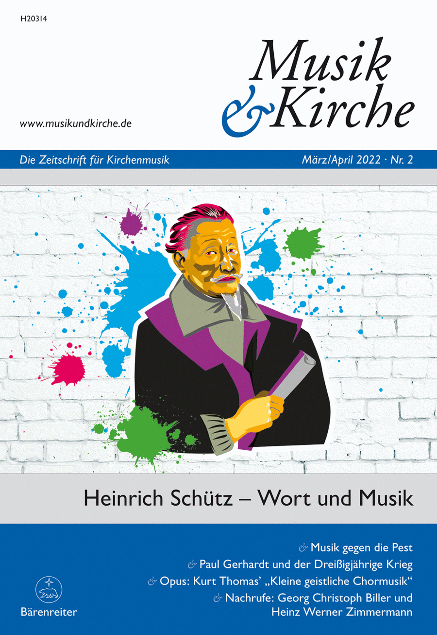 Musik & Kirche, Heft 2/2022 Magazines scores gallery preview page 1