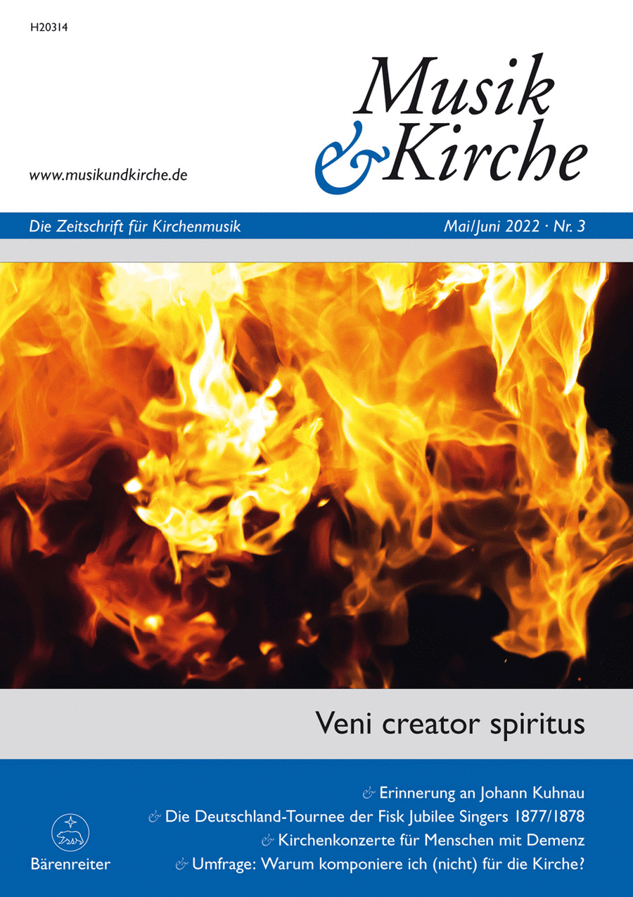Musik & Kirche, Heft 3/2022 Magazines scores gallery preview page 1