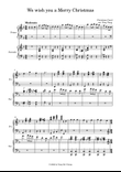 We wish you a Merry Christmas (Piano Duet)