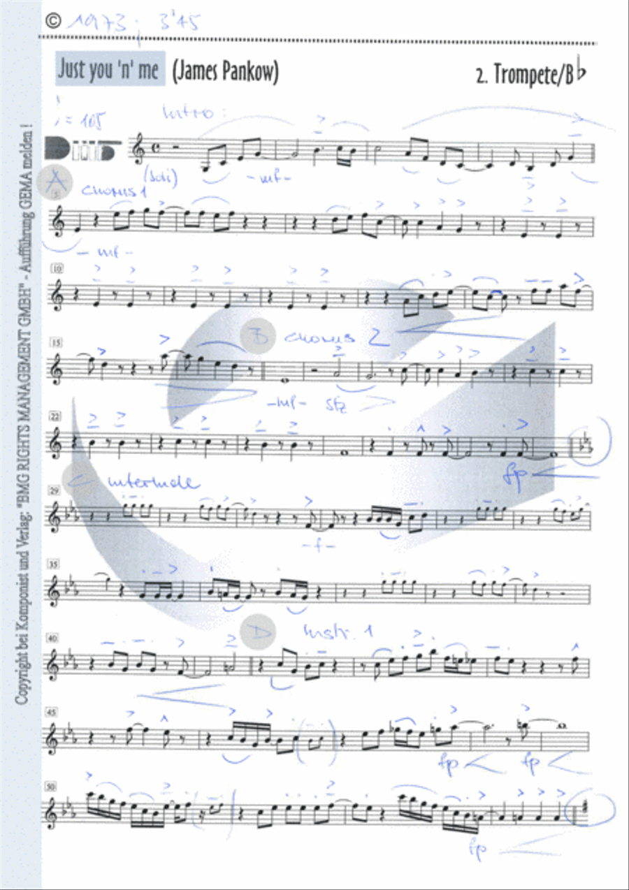 Just You 'n' Me Jazz Ensemble scores gallery preview page 3