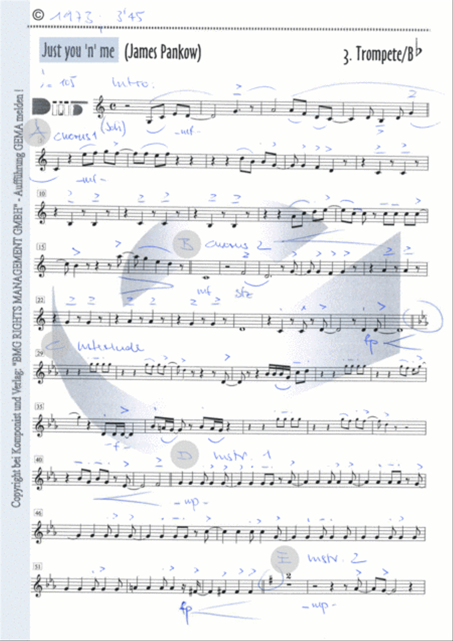 Just You 'n' Me Jazz Ensemble scores gallery preview page 5