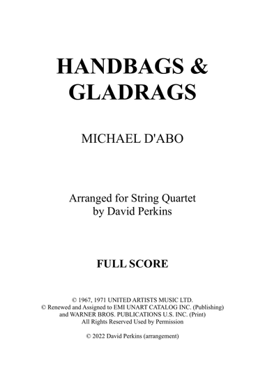 Handbags And Gladrags