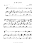 In the Garden (voice/piano), arr. Brenda Portman
