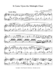 It Came Upon the Midnight Clear - Piano Solo