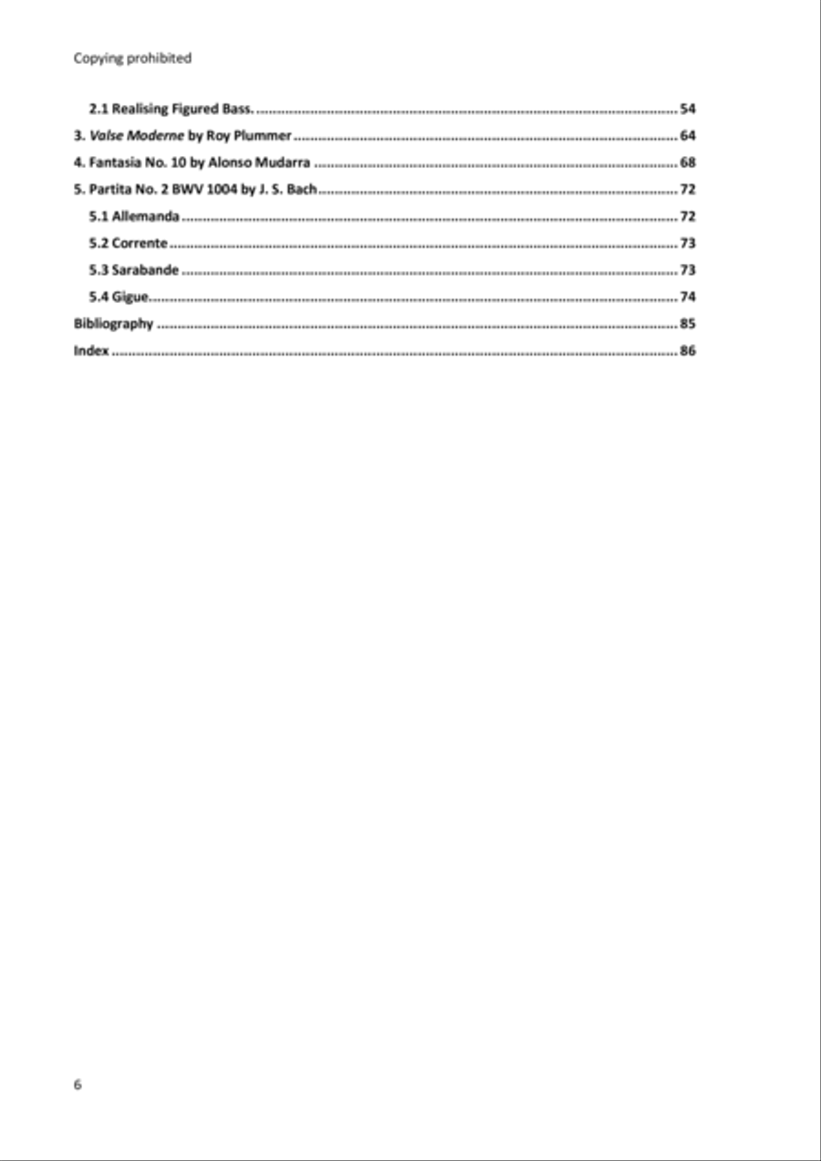 Classical Guitar Expression & Fingering Techniques Acoustic Guitar scores gallery preview page 6