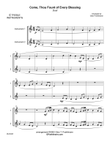 COME THOU FOUNT OF EVERY BLESSING - unaccompanied DUET for any orchestral instruments!