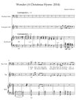 Wonder- a Christmas Hymn (2014/2022)