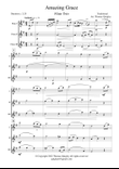 Amazing Grace (Flute Trio)