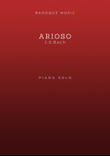 Arioso – Bach (Easy piano arrangement)