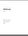 Alleluia
