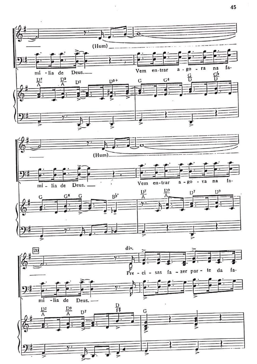 Família de Deus Família de Deus 4-Part scores gallery preview page 3