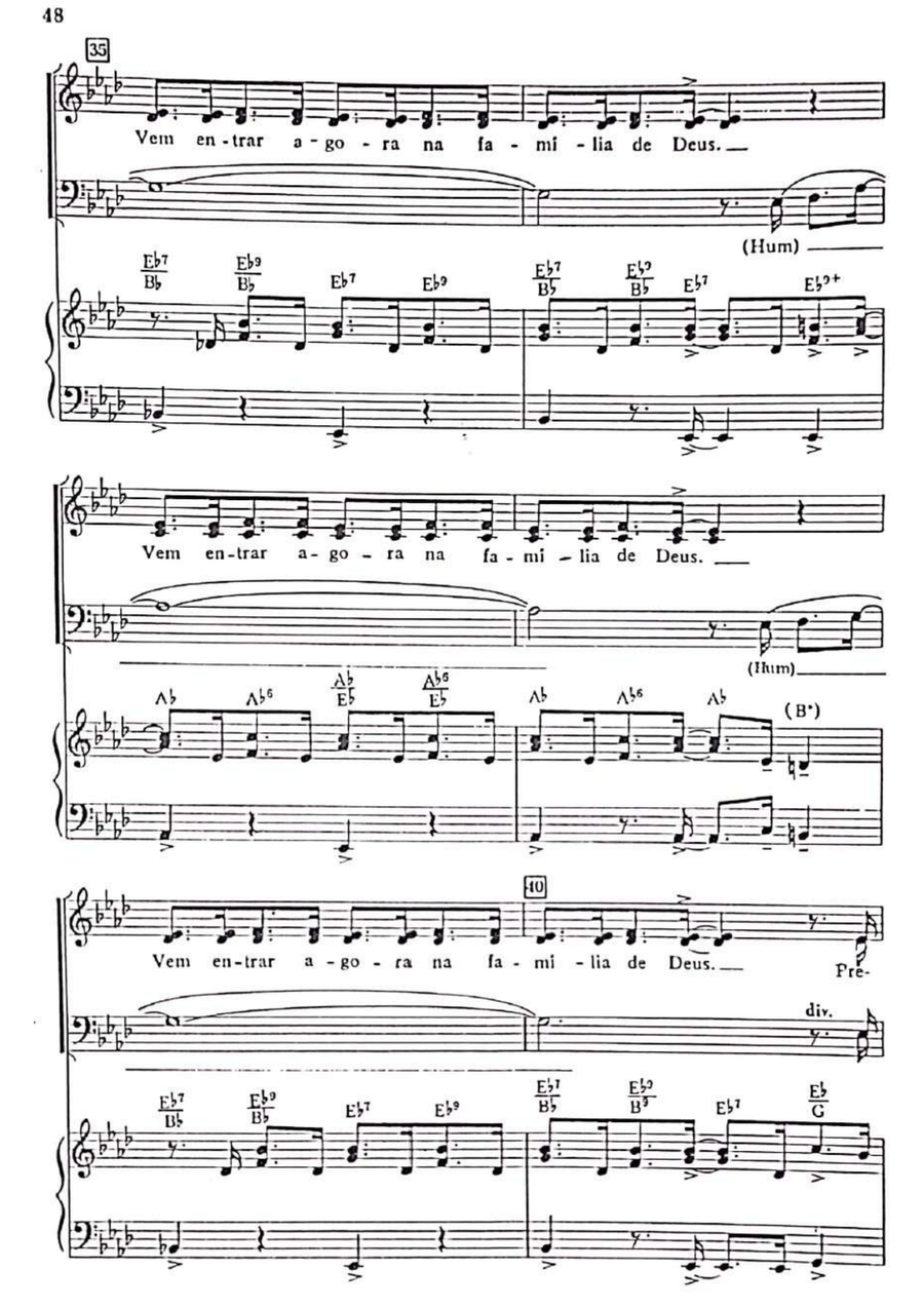 Família de Deus Família de Deus 4-Part scores gallery preview page 6
