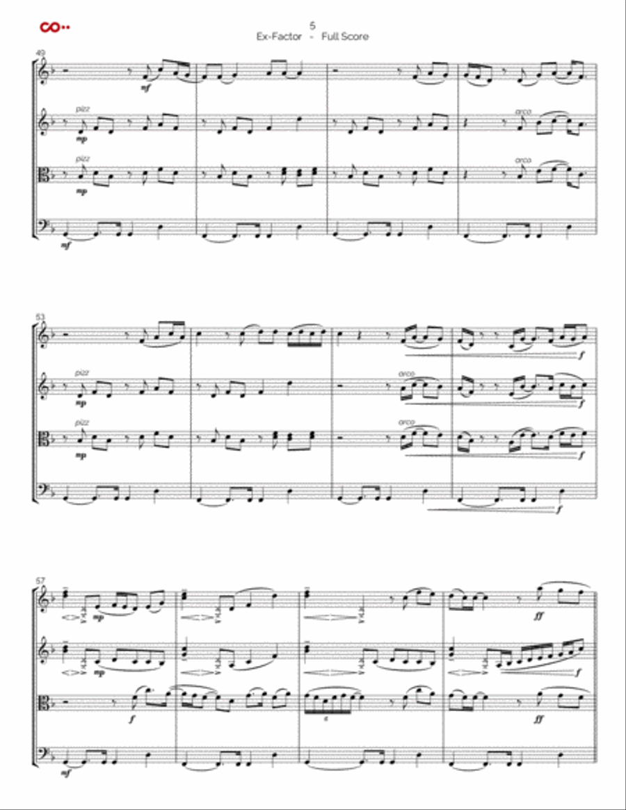 Ex-factor Cello scores gallery preview page 5