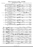 Oboe Concerto in Dm - S.Z799 - Score Only