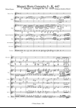 Mozart Horn Concerto 3 - K. 447 - Score Only