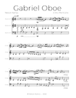 Gabriel's Oboe - Score Only