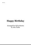 Happy Birthday
