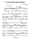 It's My Own Fault Darlin' mini preview