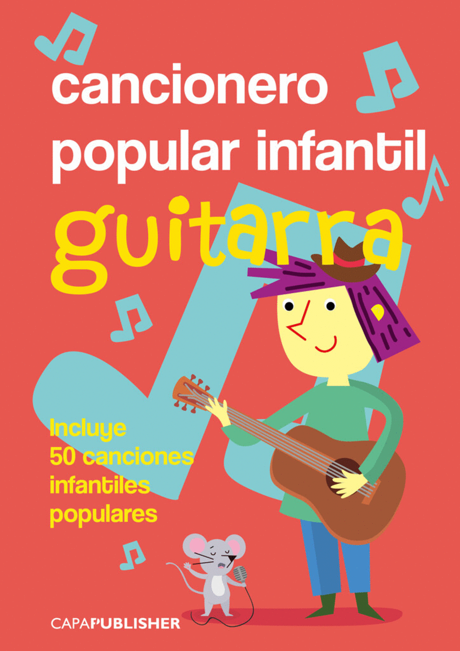 Cancionero popular infantil para guitarra Guitar scores gallery preview page 1