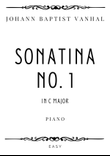Vanhal - Sonatina No 1 in C Major - Easy