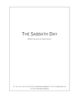 Sabbath Day, The