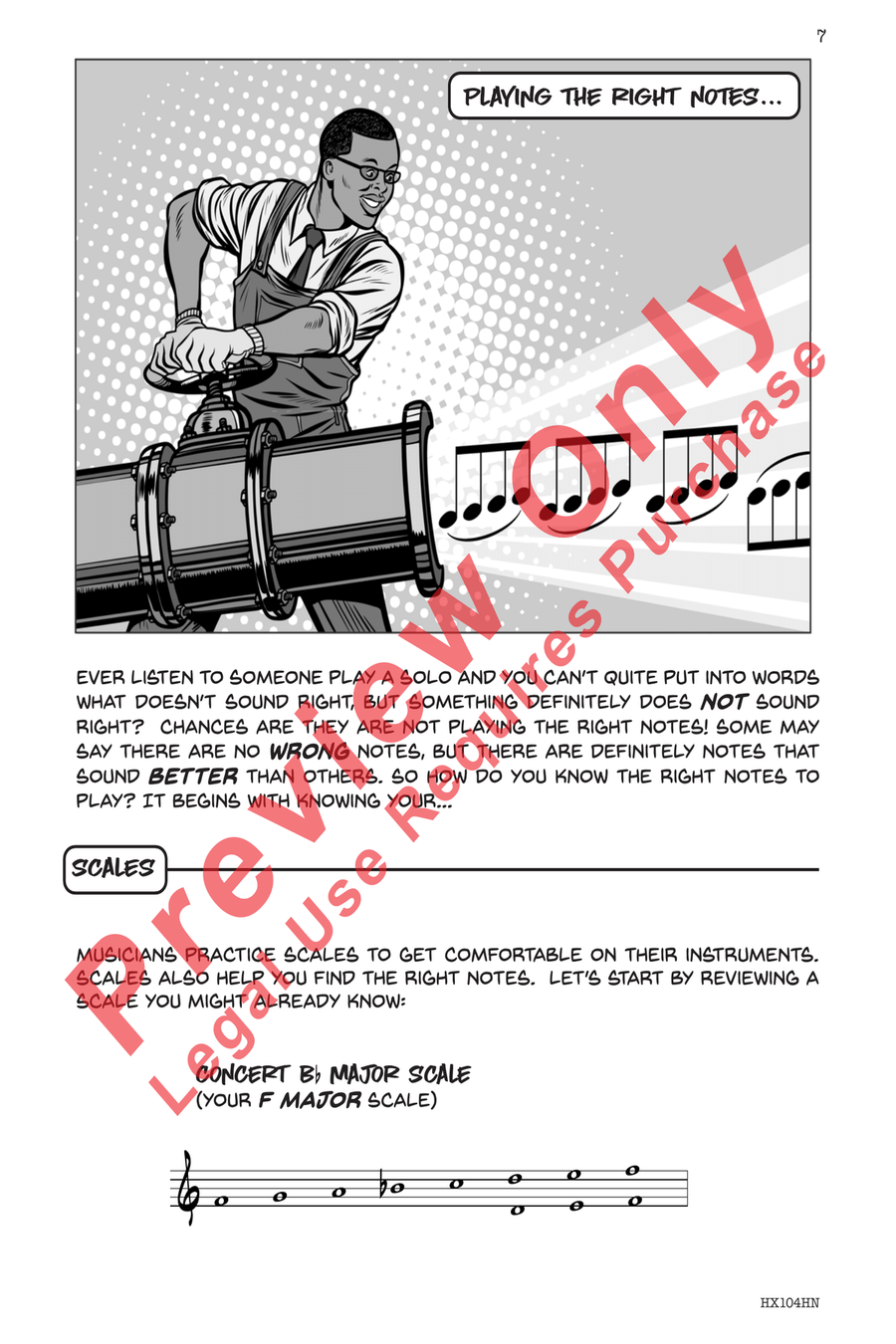 Play Jazz - Horn (A Beginner's Guide to Creating Great Solos) Jazz Ensemble scores gallery preview page 3