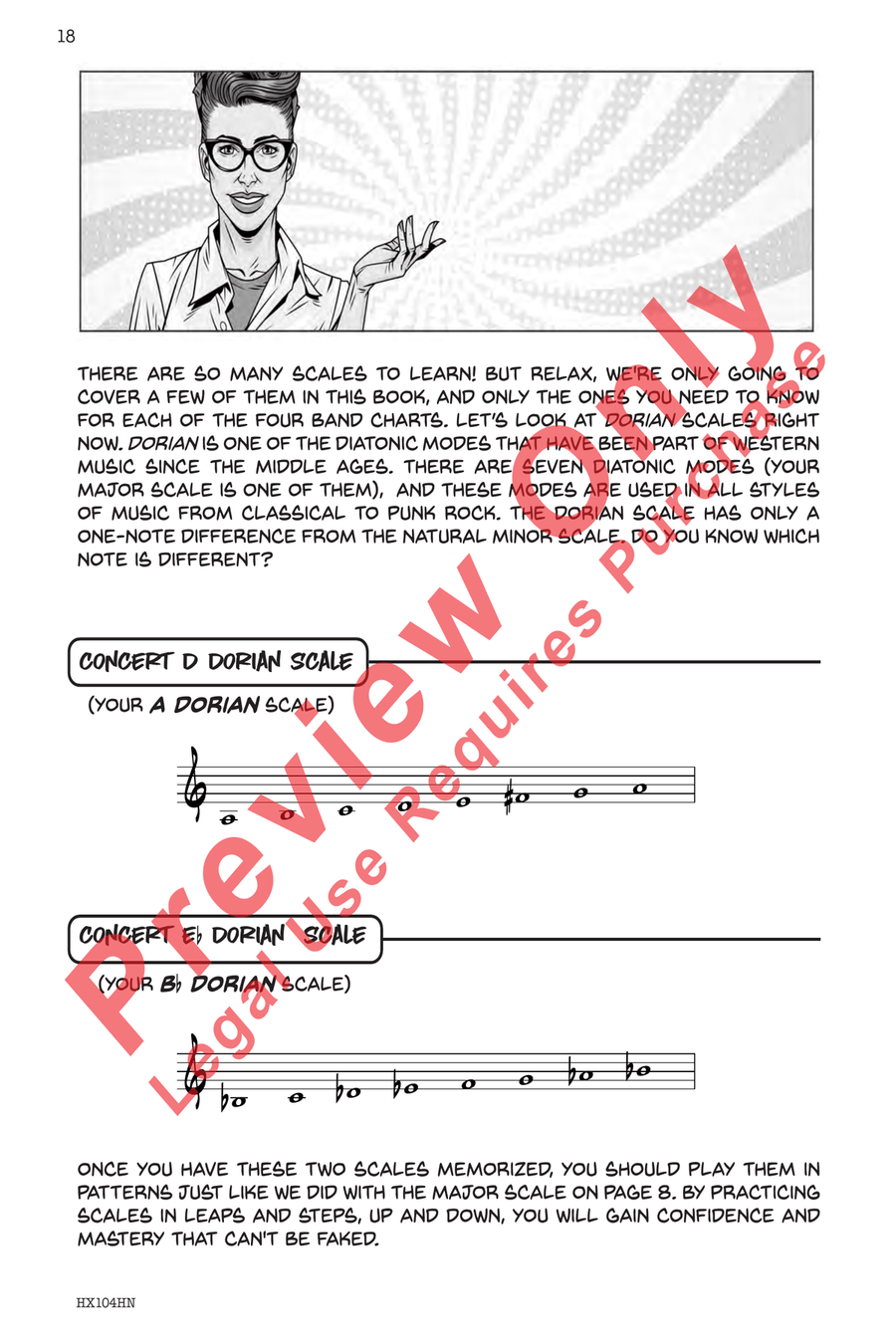 Play Jazz - Horn (A Beginner's Guide to Creating Great Solos) Jazz Ensemble scores gallery preview page 7