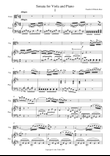 Sonata for Viola and Piano