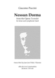 Nessun Dorma (for tenor and symphonic band)