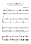 Carol of the Bells (Piano)