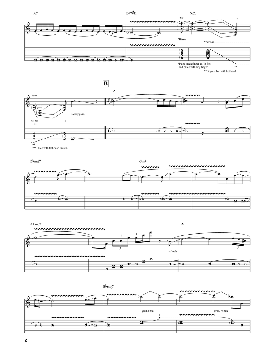 Knappsack Knappsack Guitar Tablature scores gallery preview page 2