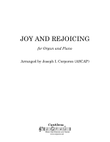 Joy and Rejoicing