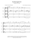 Scarborough Fair/canticle