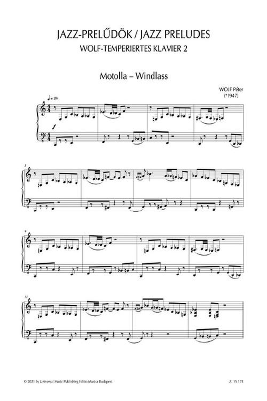 Jazz Preludes 2 Piano Solo scores gallery preview page 3