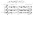 We Three Kings of Orient Are - Beginner String Duet/Trio (Violins, Violas, Cello)