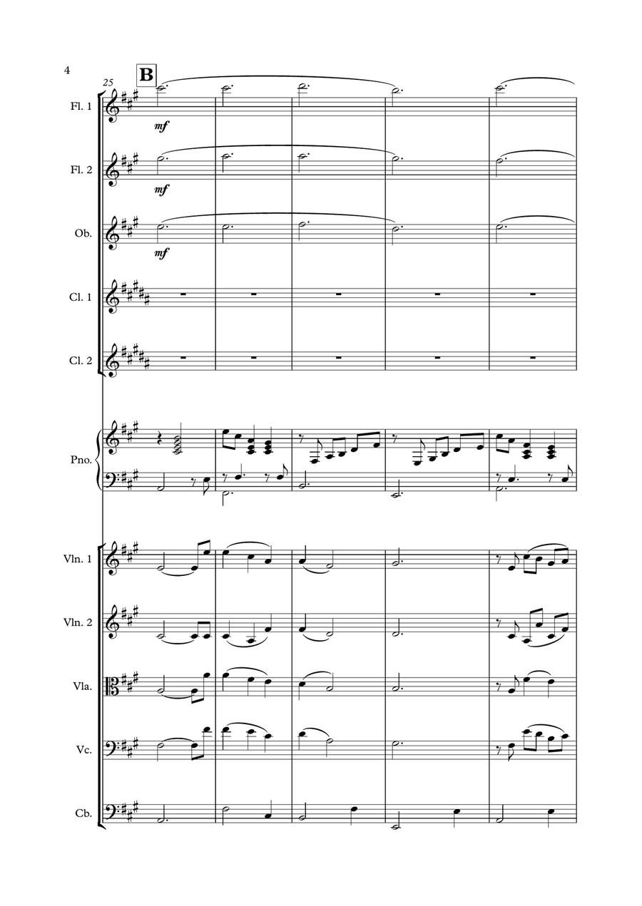 Walz No.1 Walz No.1 Chamber Orchestra scores gallery preview page 6