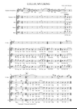 Lullay My Liking, for SATB chorus/ Soprano Saxophone