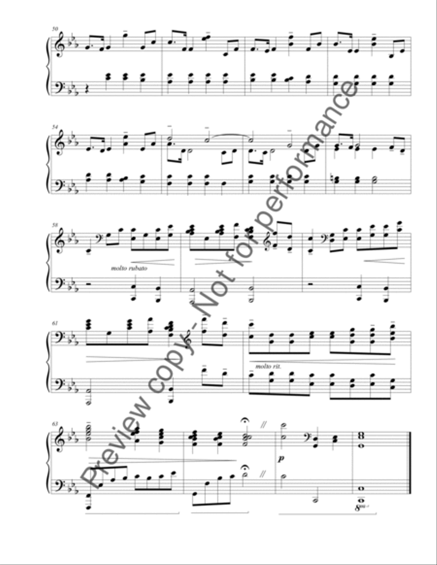 Ukrainian Alleluia - Piano Solo Piano Solo scores gallery preview page 7