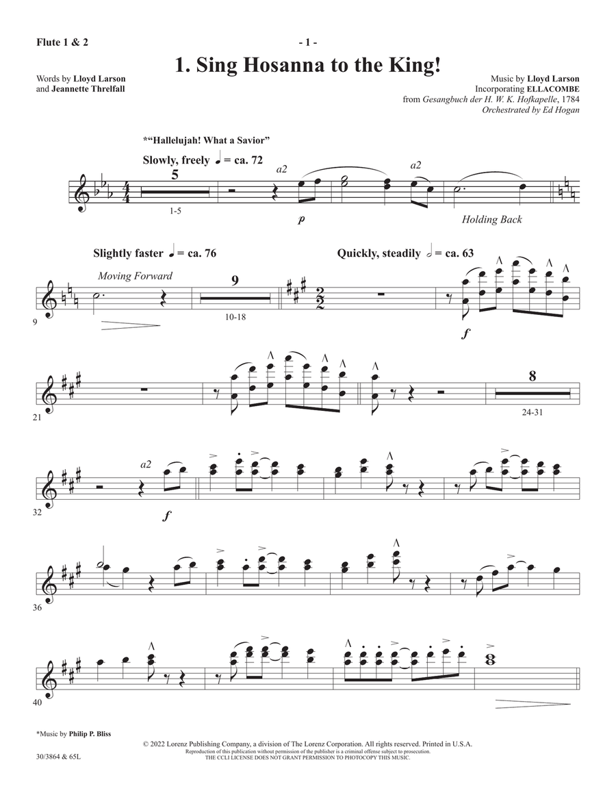 No Greater Love - Set of Parts (Digital Download) Choir scores gallery preview page 1