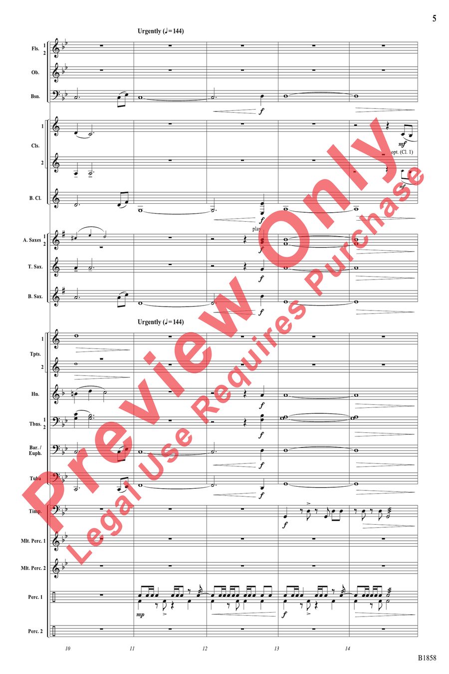 Silversides Silversides Concert Band scores gallery preview page 5